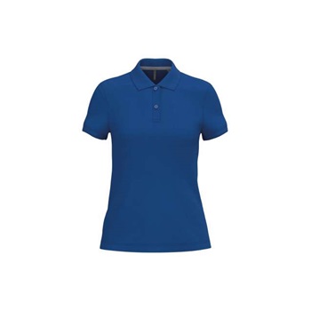 KARIBAN LADIES SHORT SLEEVE PIQUE POLO SHIRT