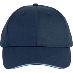 K-UP 5 paneles baseball sapka, 100% pamut, 350gr/m2, fém csatos állíthatóság