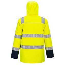 Kabát Bizflame Rain+ Hi-Vis Light Arc lángálló