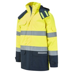 Kabát Bizflame Rain + Hi-Vis Multi-Norm Contrast FR téli