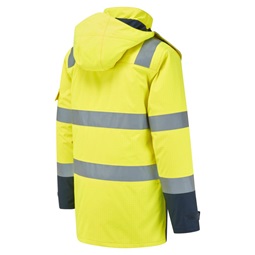 Kabát Bizflame Rain + Hi-Vis Multi-Norm Contrast FR téli
