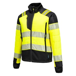 Kabát PW3 Hi-Vis Női Hybrid Baffle