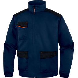 Kabát mach 1 poliészter/pamut, navy/orange, XXL