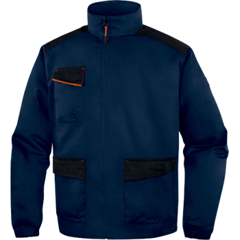 Kabát mach 1 poliészter/pamut, navy/orange, XXL