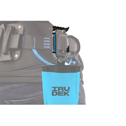 Karabiner szerszámtartó Irudek Eldu Tool, szürke/fekete, 30mm