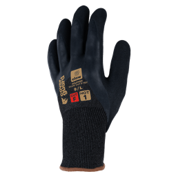 Kesztyű Claw Cut F 707, vágásbiztos, latex mártás