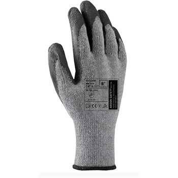 Kesztyű Dick Basic kötött latex bevonattal black 08 (black 08)