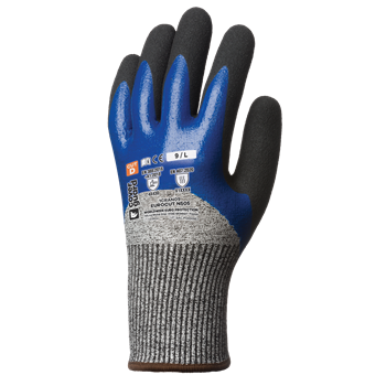 Kesztyű Eurocut N505 tdm d, 3/4 kézhát nitril