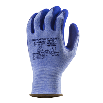 Kesztyű Eurogrip duplarétegű latex tenyérrel