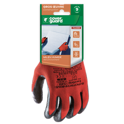 Kesztyű Eurolite 13L850 tenyéren latex