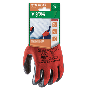 Kesztyű Eurolite 13L850 tenyéren latex