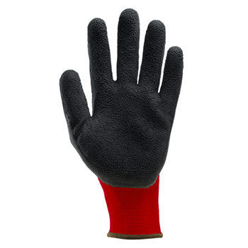 Kesztyű Eurolite 1LACE tenyerén fekete latex