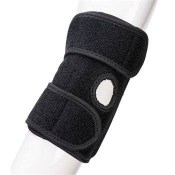 Könyökvédő, fekete, ONE_SIZE