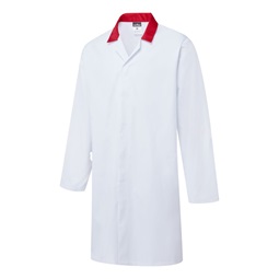 Köpeny élelmiszeripari zseb nélkül