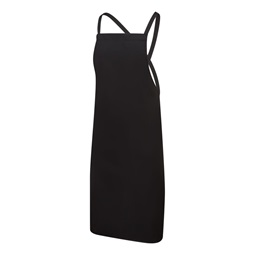 Kötény hátul keresztben megkötött