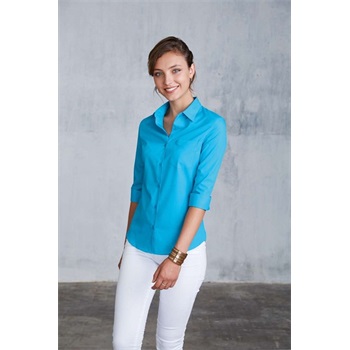 LADIES 3/4 SLEEVE SHIRT KARIBAN