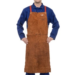 Lava Brown hasított tehénbőr hegesztőkötény