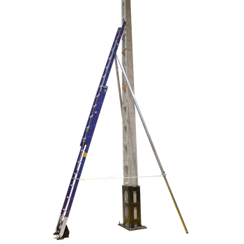 Létrarögzítő rendszer Irudek IRULADDER S, 2,44-4,12m