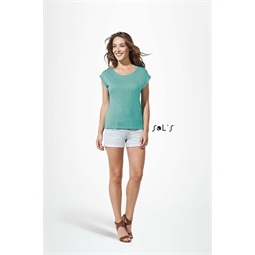 MELBA WOMENS ROUND NECK T-SHIRT