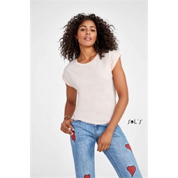 MELBA WOMENS ROUND NECK T-SHIRT