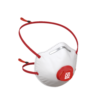 Maszk Irudek IRU 220-SLV FFP2 szelepes, fehér, universal