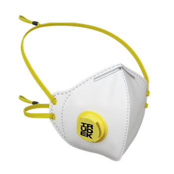 Maszk Irudek IRU 430-SLV FFP3 szelepes, fehér, universal