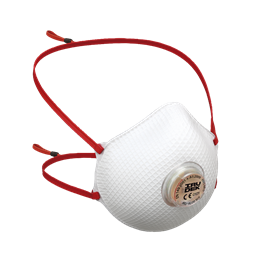 Maszk Irudek IRU 9220-SLV FFP2 szelepes, fehér, universal