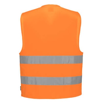 Mellény kétsávos ES1 Essential jól láthatósági