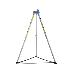 Mentőállvány Irudek IRUPOD, 3 rögzítőgyűrűvel, 3 ember használhatja egyszerre, szürke, 115-215cm
