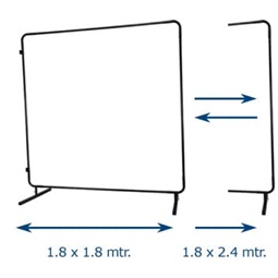 Moduláris COMBOframe™ keret, 1,8 x 1,8 m vagy 1,8 x 2,4 m (csak keret, forgókészlettel együtt)