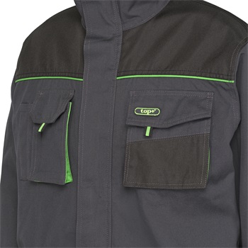 Munkakabát (100%pamut) TOP GREEN 100 JACKET