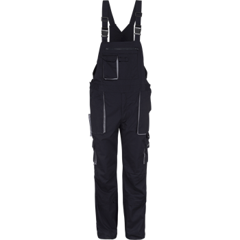 Munkanadrág kertész, gumírozott vállpánt, oldalgombos gumírozott derék