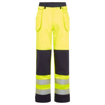 Nadrág Bizflame Work Hi-Vis Contrast FR lengőzsebes