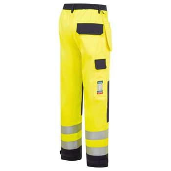 Nadrág Bizflame Work Hi-Vis Contrast FR lengőzsebes