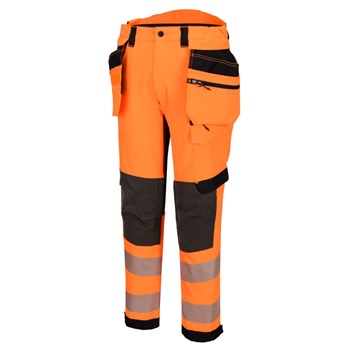 Nadrág EV4 Hi-Vis Class 1 levehető lengőzsebes