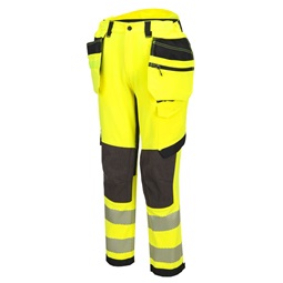 Nadrág EV4 Hi-Vis Class 1 levehető lengőzsebes