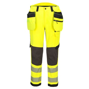 Nadrág EV4 Hi-Vis Class 1 levehető lengőzsebes