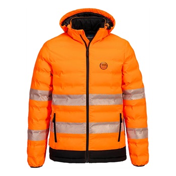 PORTWEST HI-VIS FŰTÖTT KABÁT