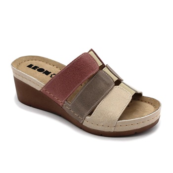 Papucs 1009 LEON Comfort női bőr