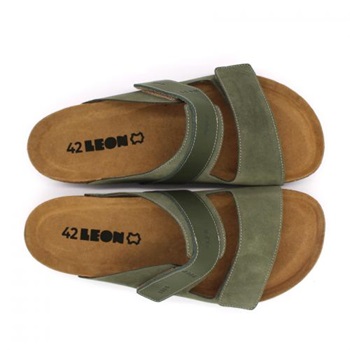 Papucs 4704 LEON Comfort férfi bőr