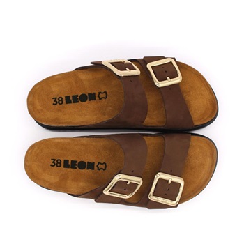 Papucs 6011 LEON Comfort női bőr