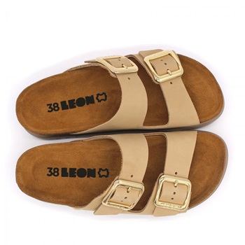Papucs 6011 LEON Comfort női bőr