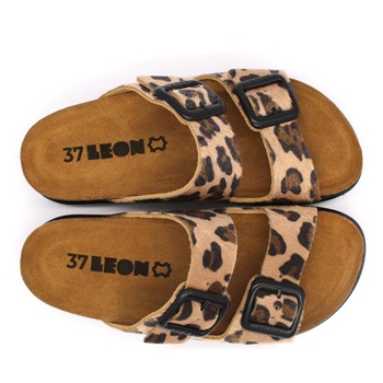 Papucs 6013 LEON Comfort női bőr