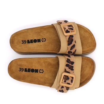 Papucs 6022 LEON Comfort női bőr