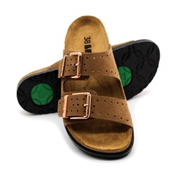 Papucs 7012 LEON Comfort bőr női