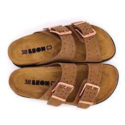 Papucs 7012 LEON Comfort bőr női