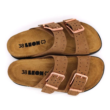 Papucs 7012 LEON Comfort bőr női