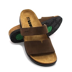 Papucs 7020 LEON Comfort női bőr