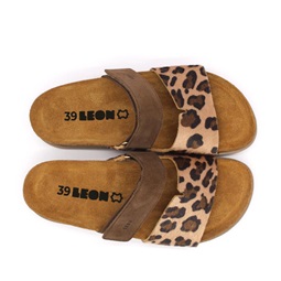 Papucs 7021 LEON Comfort női bőr