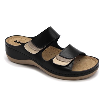 Papucs 904 LEON Comfort női bőr
